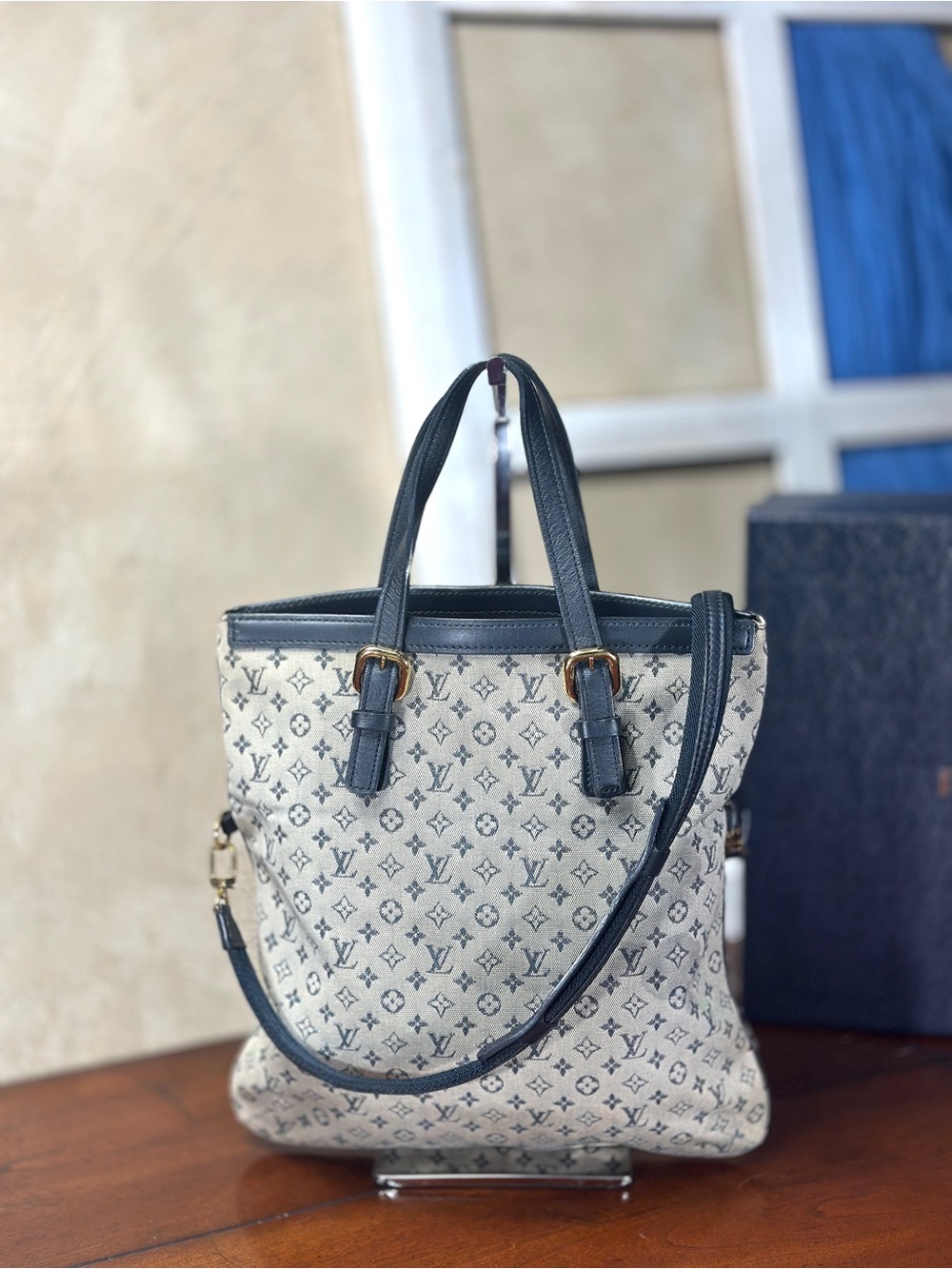 AUTHENTIC Louis Vuitton Monogram Mini Lin Francoise.